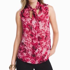 EUC White House Black Market Top Size XS